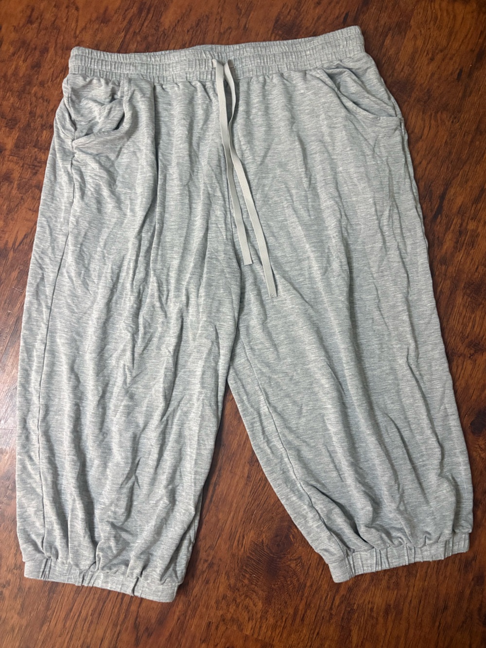 HALARA Heather Gray Drawstring Joggers